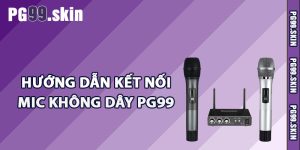 Hướng dẫn kết nối mic không dây PG99